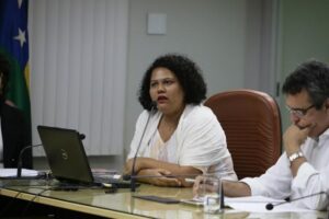 Fernanda Lopes, representante da Seplag