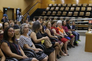 Familiares dos homenageados