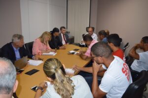 Reunião no Palácio dos Despachos