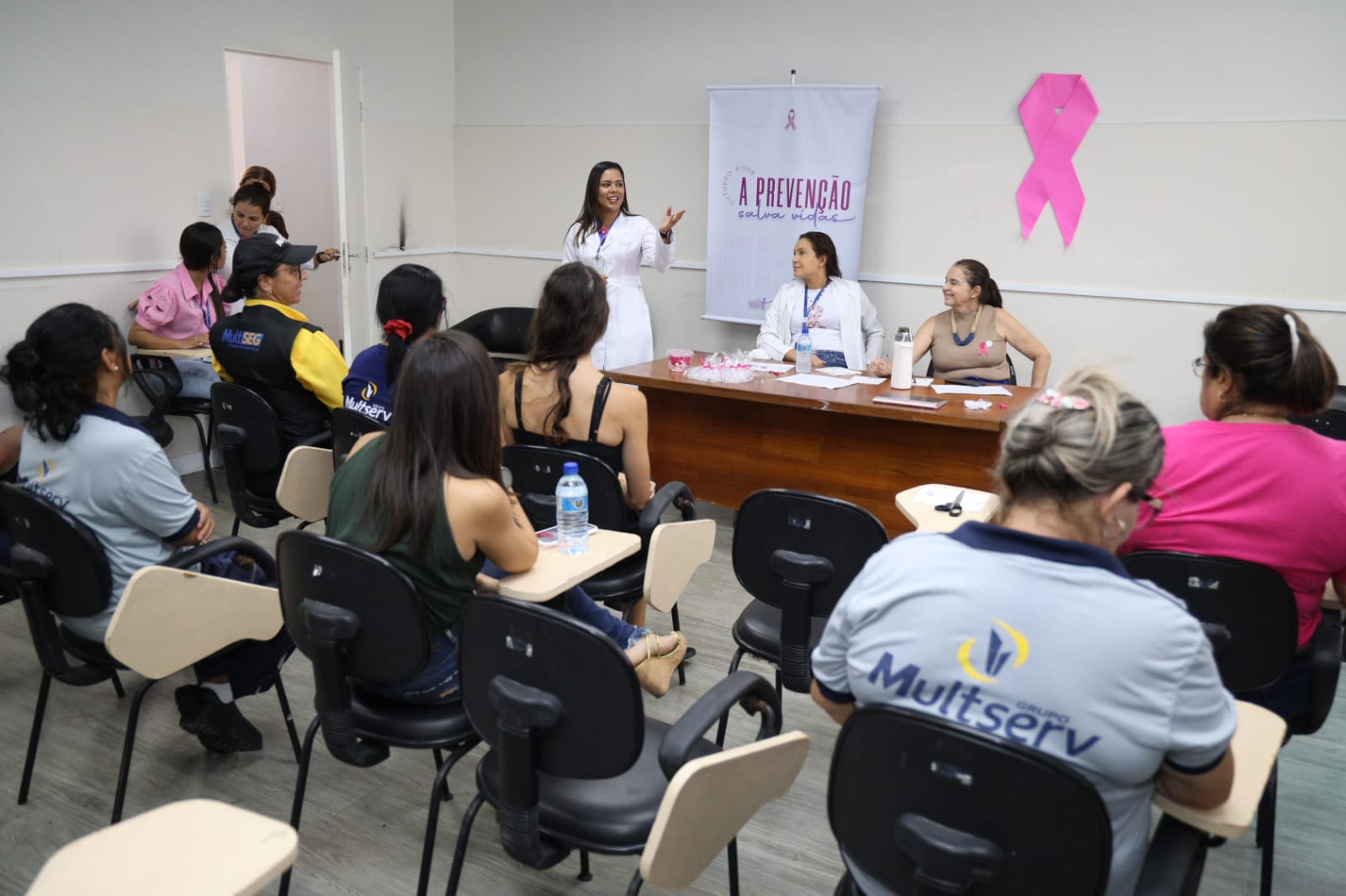 ‘Outubro Rosa’: Alese inicia ações voltadas para mulheres com realização de palestra