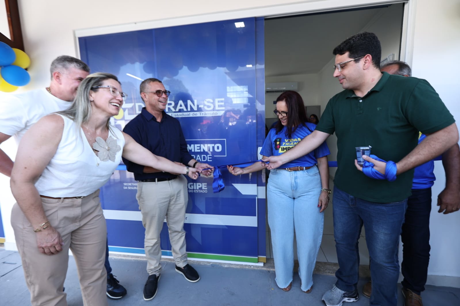 Deputados participam em Capela da inauguração do Posto de Atendimento do Detran