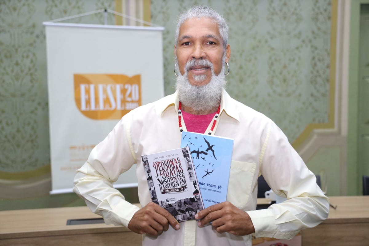 Historiador Thiago Fragata lança livro na Elese